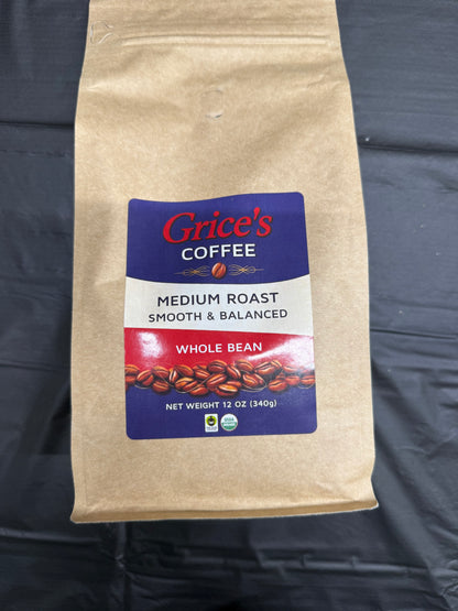 Grices Coffee Medium Roast 12 oz