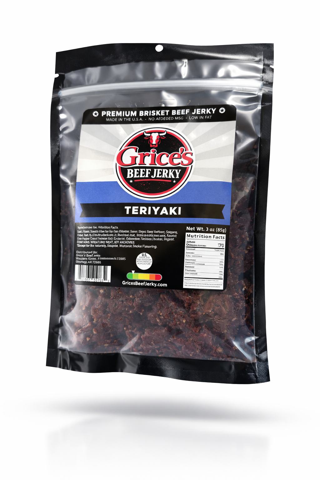 Grice's Beef Jerky - 3 oz