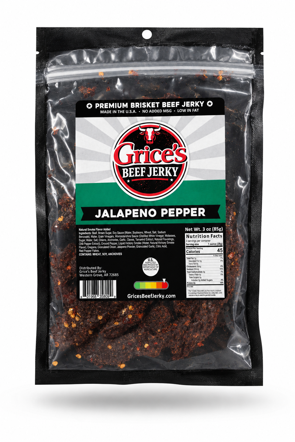 Grice's Beef Jerky - 3 oz