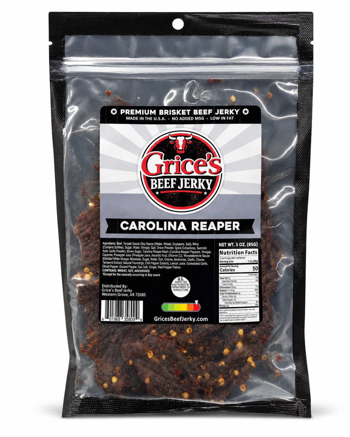 Grice's Beef Jerky - 3 oz